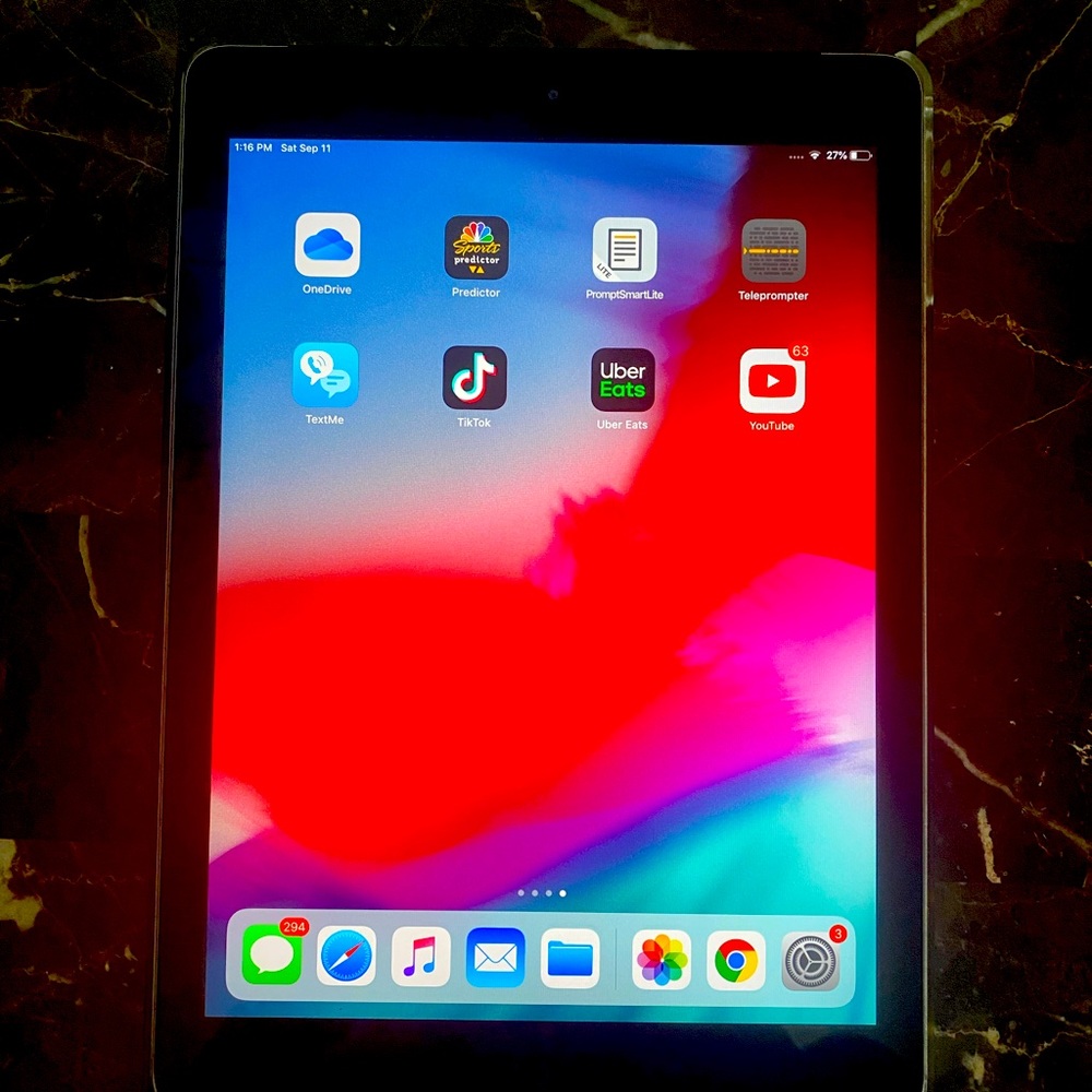 iPad Air with case